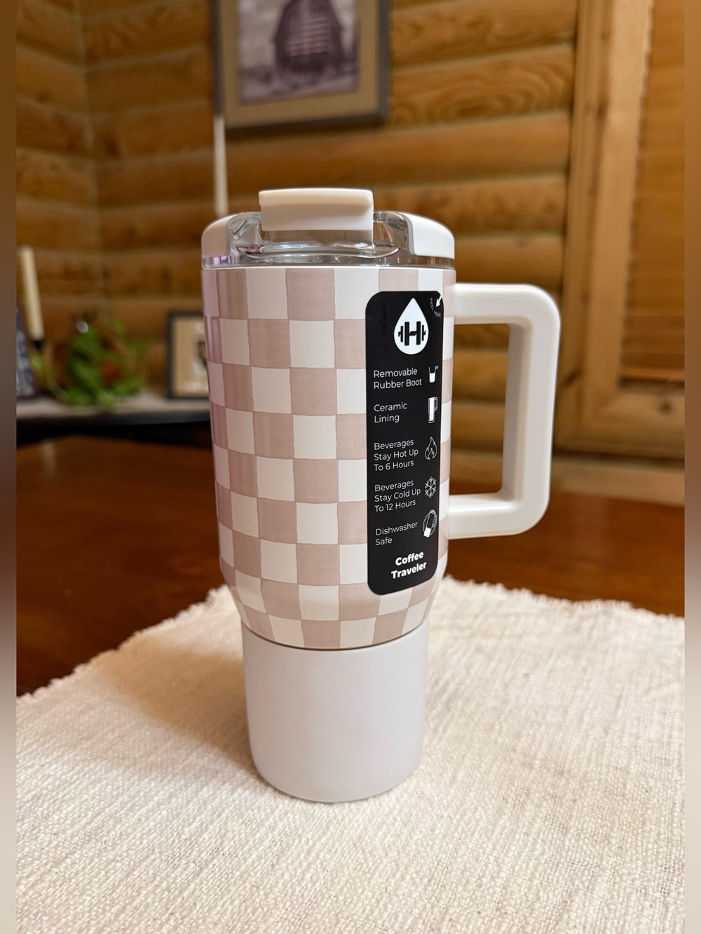 SANDSTONE HydroJug 20oz Coffee Tumbler • Ceramic Lined